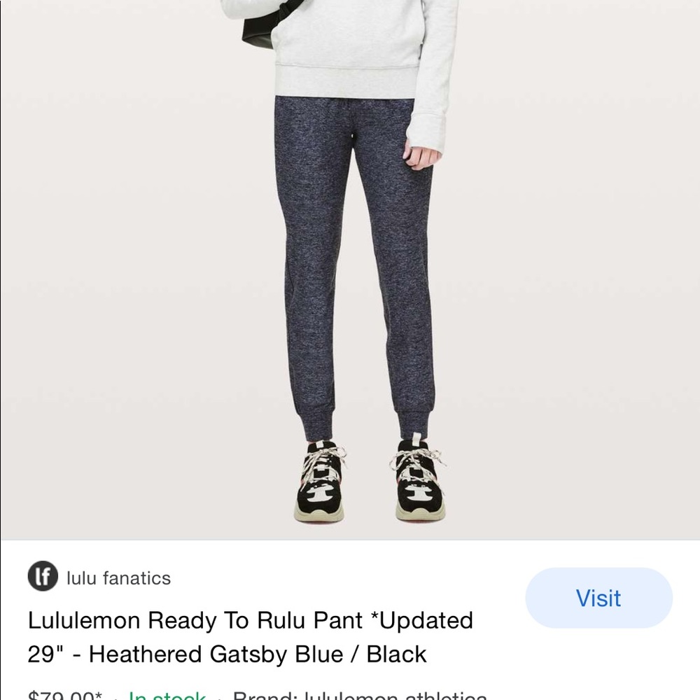 READY TO RULU PANT *UPDATED 29”